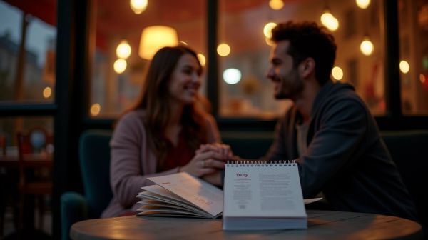 Surprises romantiques à vivre avec un calendrier de l'avent couple